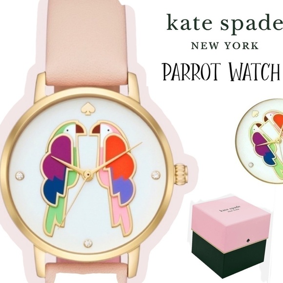 kate spade Jewelry - Kate Spare Parrot 🦜 Watch Brand NEW NWT in Box